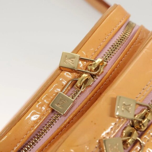 LOUIS VUITTON Monogram Vernis Wooster Bag Marshmallow Pink M91037 Auth 128754 - Picture 11 of 16
